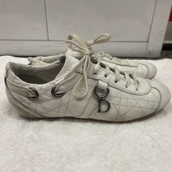 White Christian Dior, tennis shoes - Picture 1 of 8